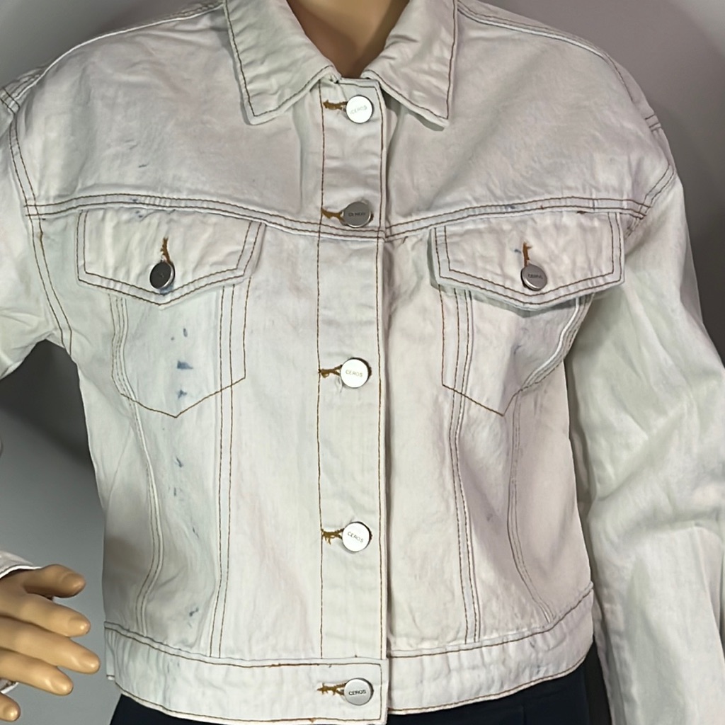 Brand New Off White With Splash Of Jean